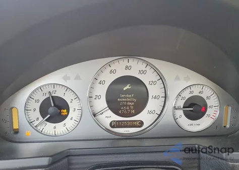 2007 Mercedes-Benz E 350 from USA, damaged, VIN WDBUF56X97B051205